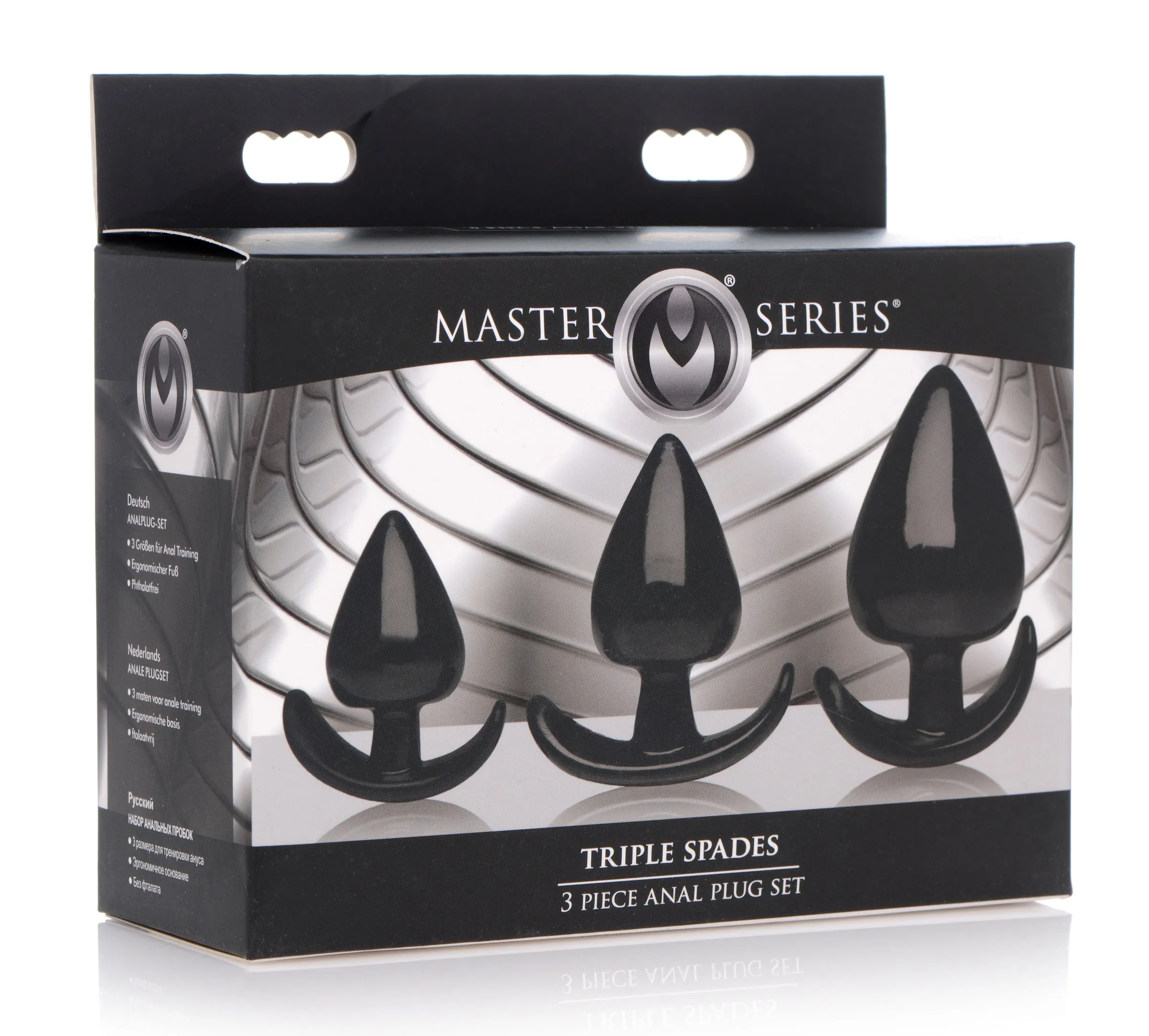 3 of Spades Butt Plug Set