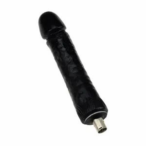 9.6 Inches Black Huge Dildo Attachment for Sex Machine