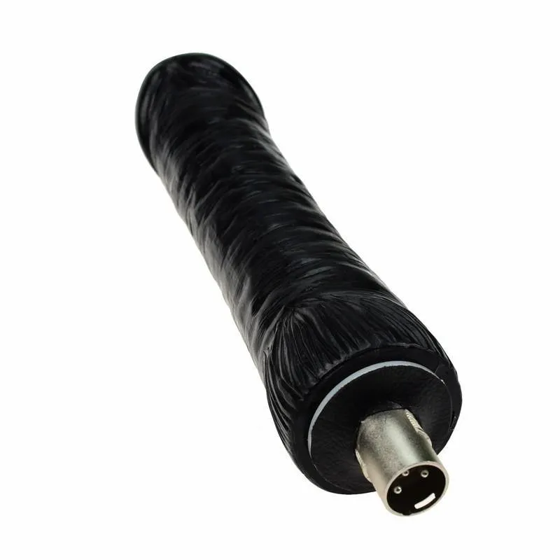 9.6 Inches Black Huge Dildo Attachment for Sex Machine