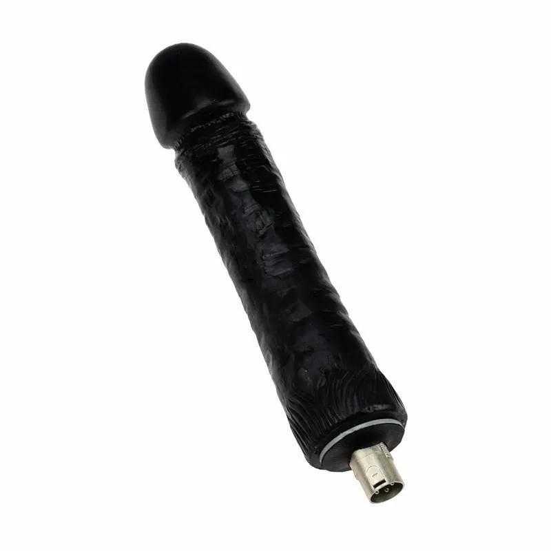 9.6 Inches Black Huge Dildo Attachment for Sex Machine