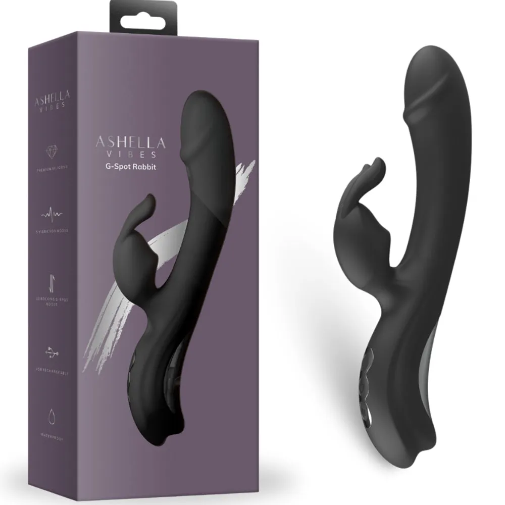 Ashella Vibes G-Spot Rabbit USB Rechargeable Sex Toy