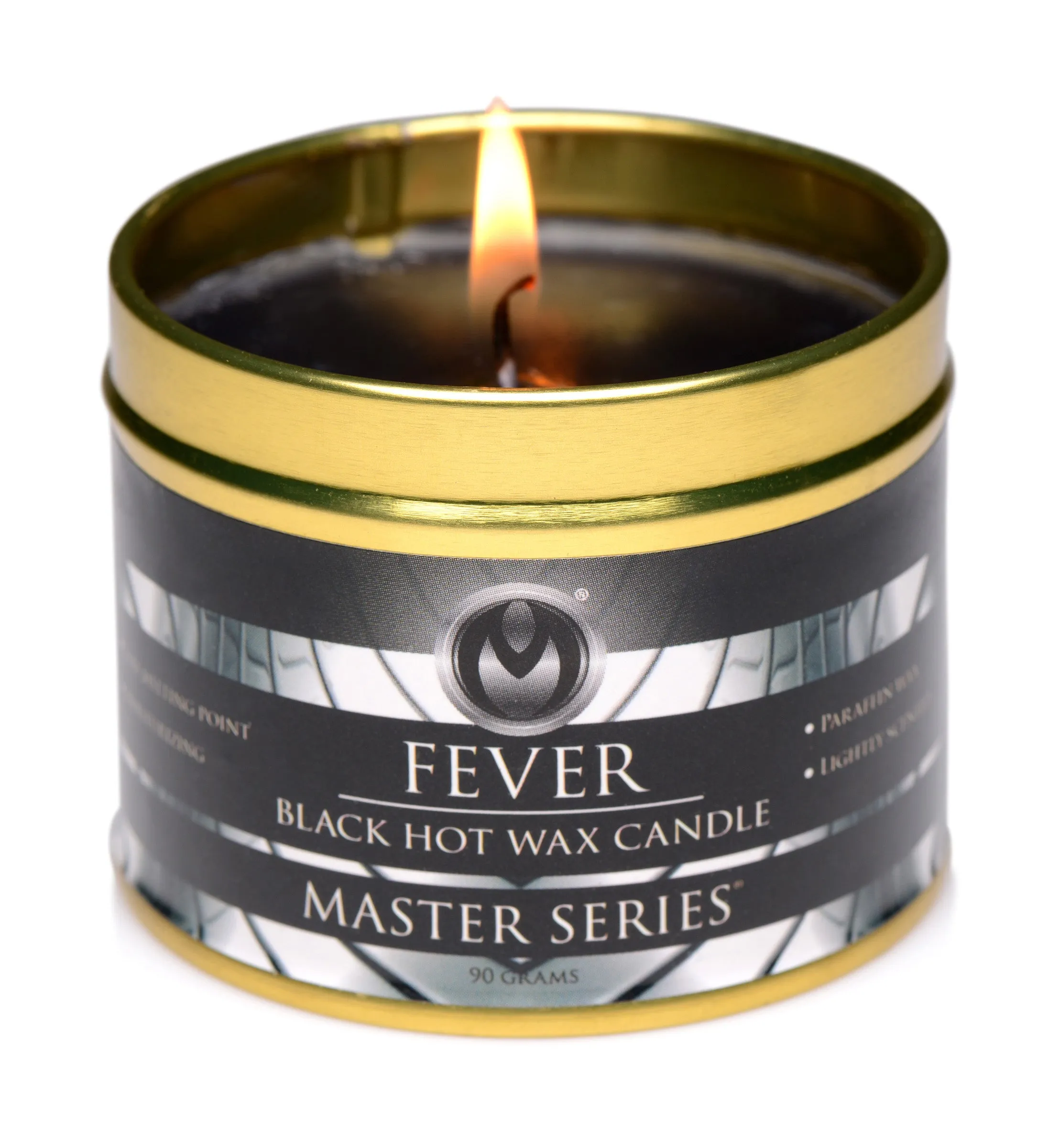 Black Candle for Hot Wax Play