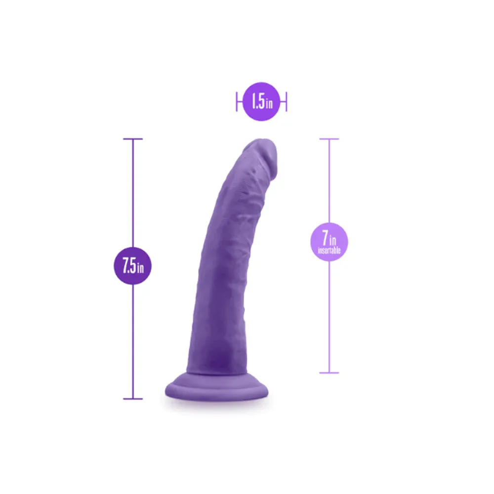 Blush Au Naturel Jack 7 Dildo Purple