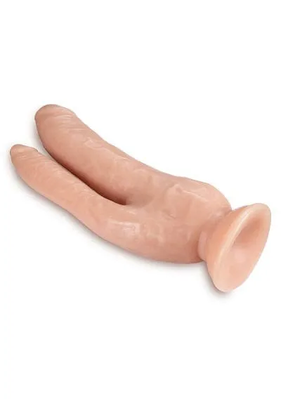 Blush Dr. Skin Vanilla 8 Inch DP Cock