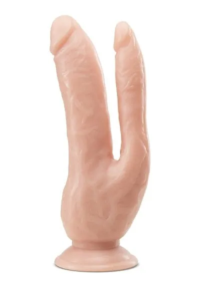 Blush Dr. Skin Vanilla 8 Inch DP Cock