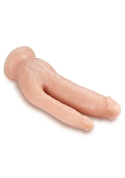 Blush Dr. Skin Vanilla 8 Inch DP Cock