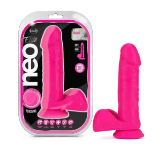 Blush Neo Elite 8 Inch Dual Density Cock with Balls