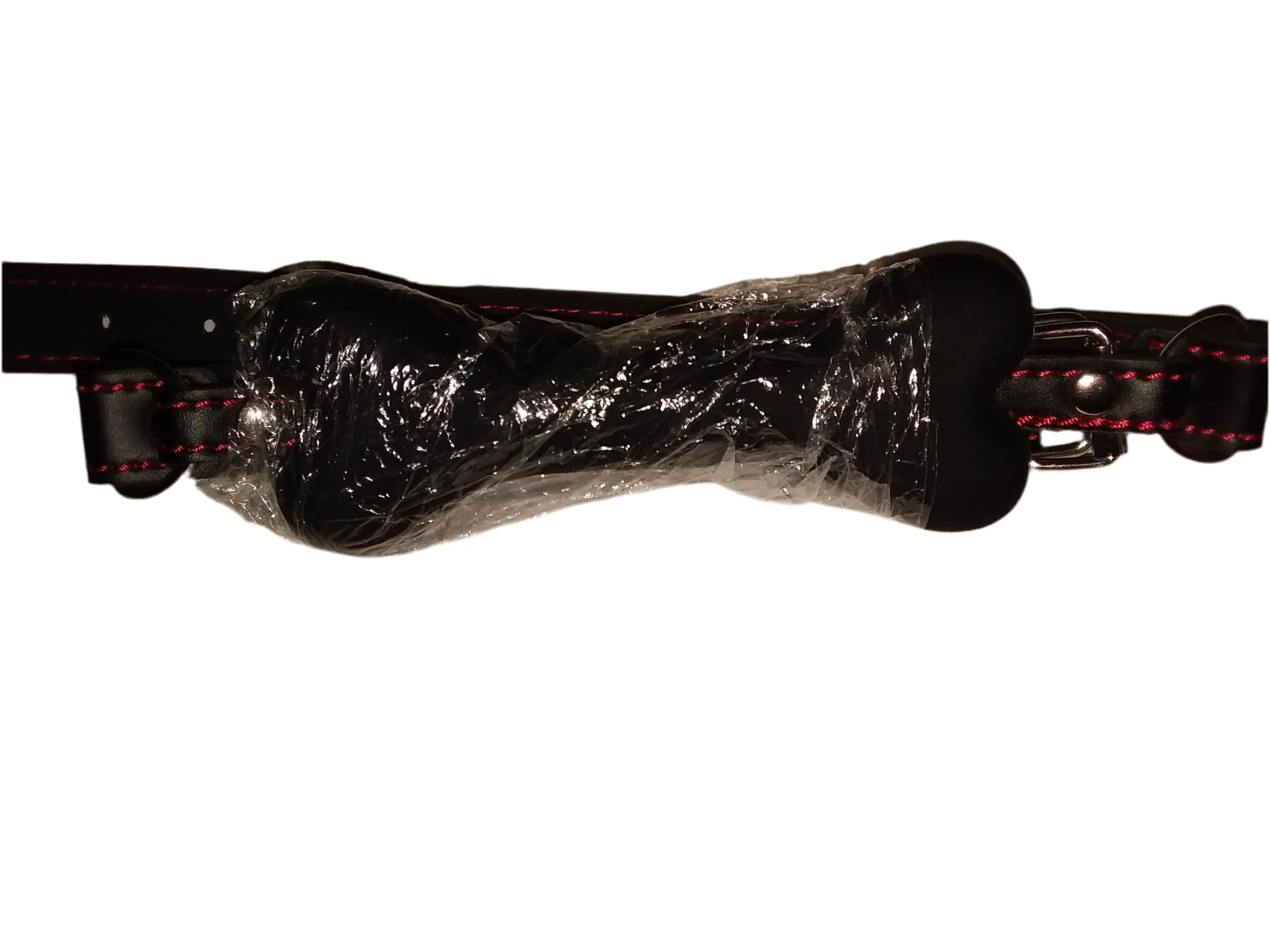 Bone Gag New Lockable Silicone Ball