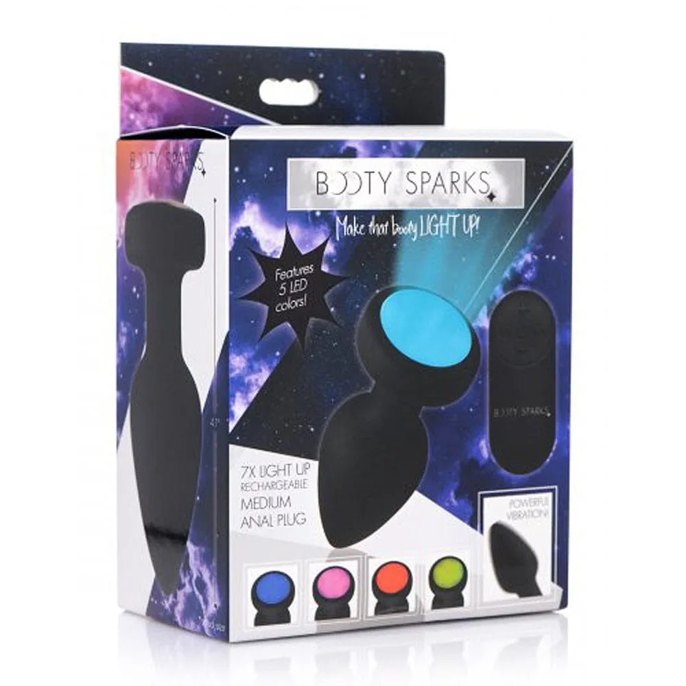 Booty Sparks 7X Light-Up Rechargeable Anal Plug