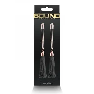 Bound T1 Nipple Clamps Tassels by NS Novelties