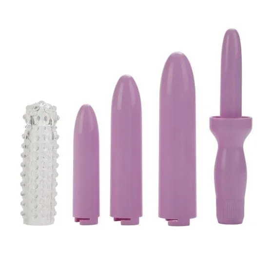 Calexotics Dr.Laura Berman Set Of 4 Locking Sizes Dilators Plus Sleeve