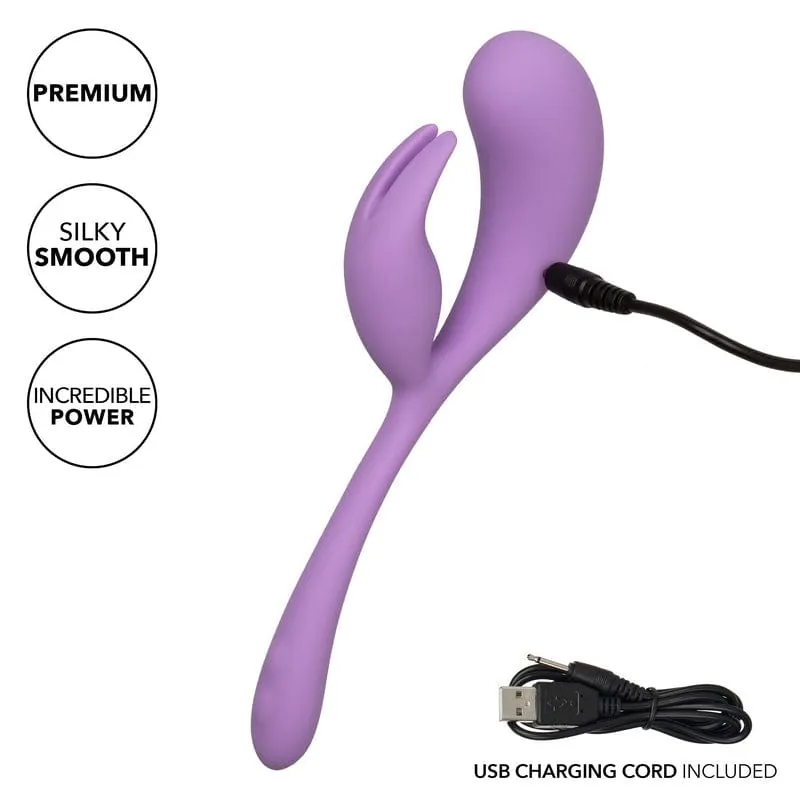 Calexotics Elle Liquid Silicone Dual Flicker