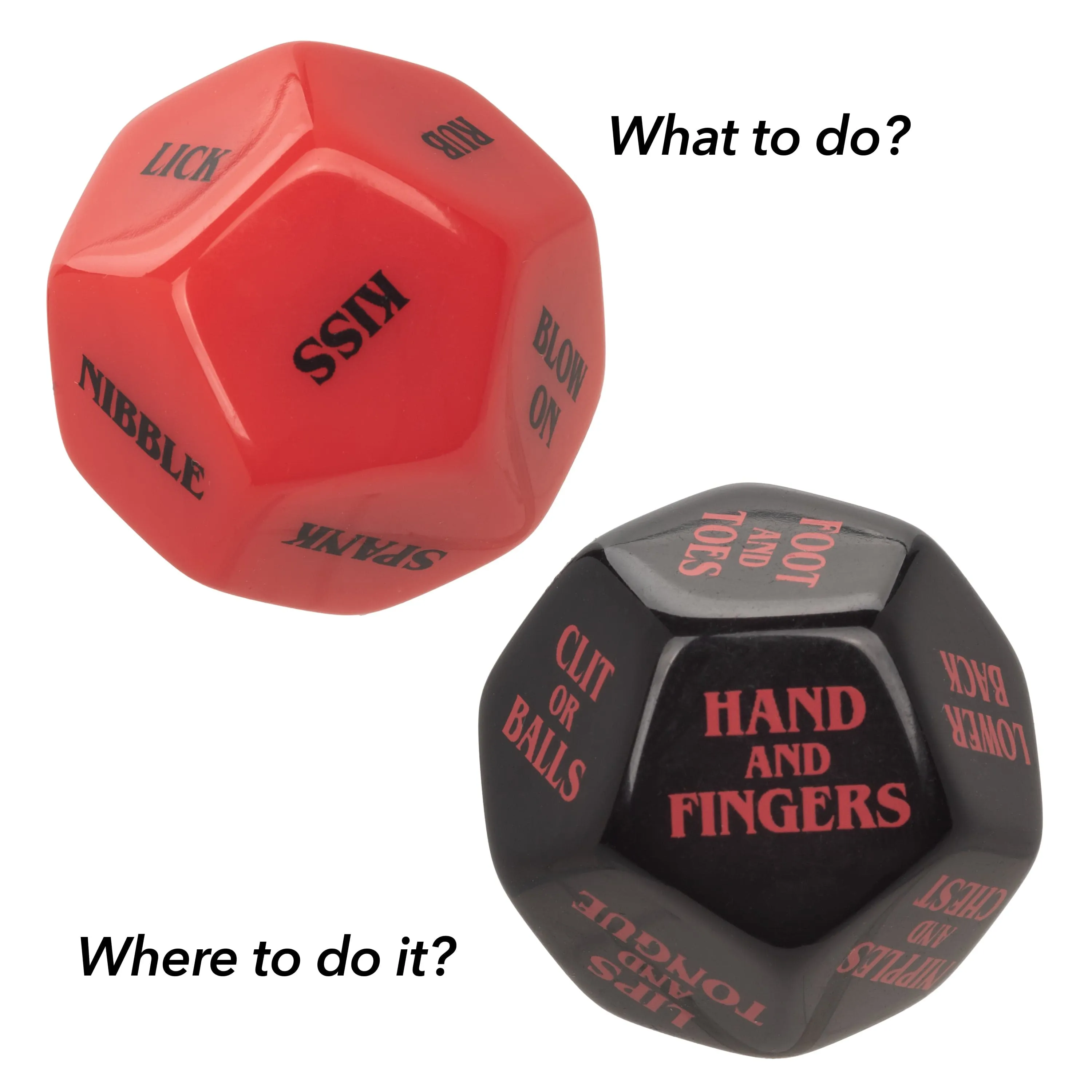 California Exotics - Naughty Bits Roll Play Naughty Dice Set