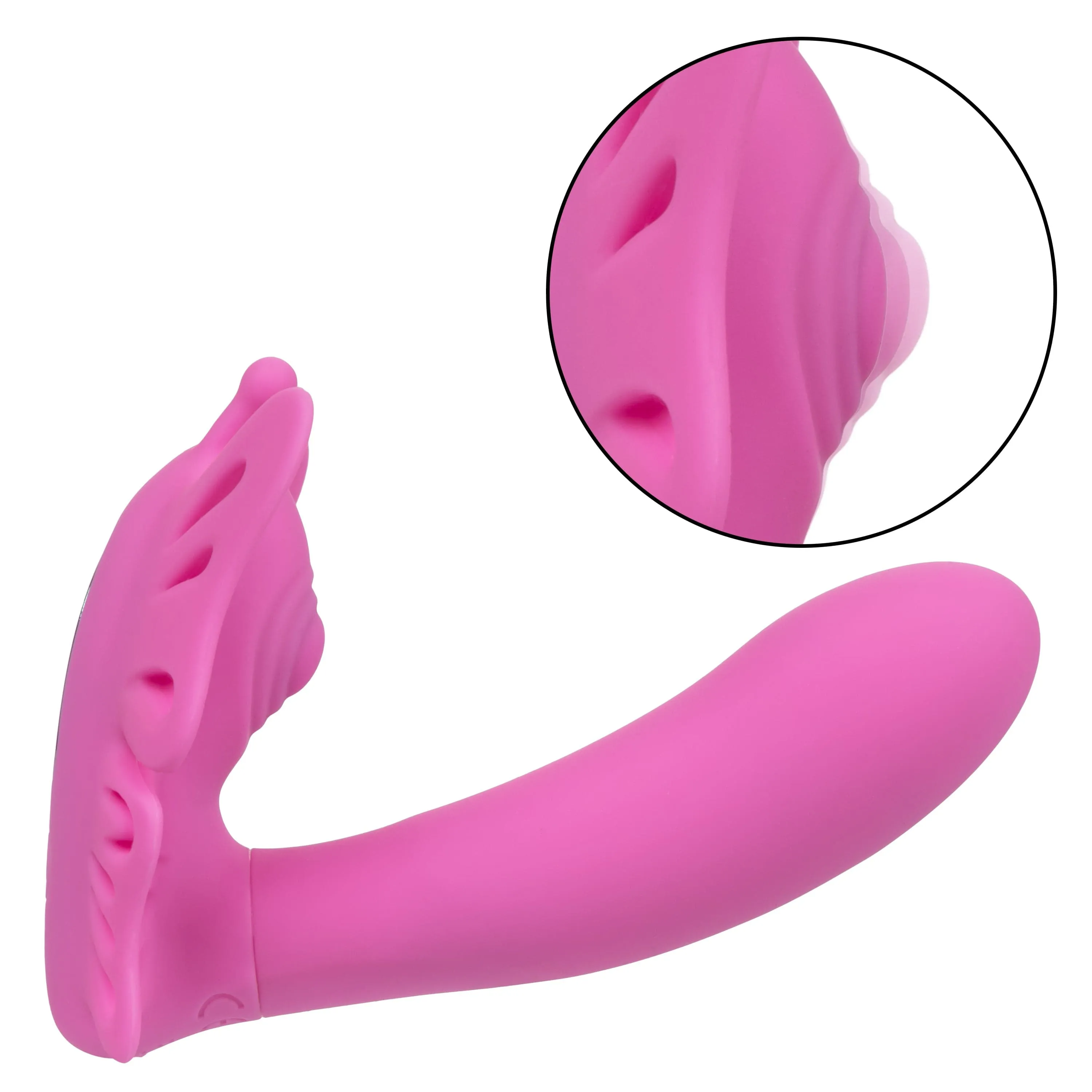 California Exotics - Venus Butterfly Silicone Remote Pulsating Venus G Spot Vibrator (Pink)