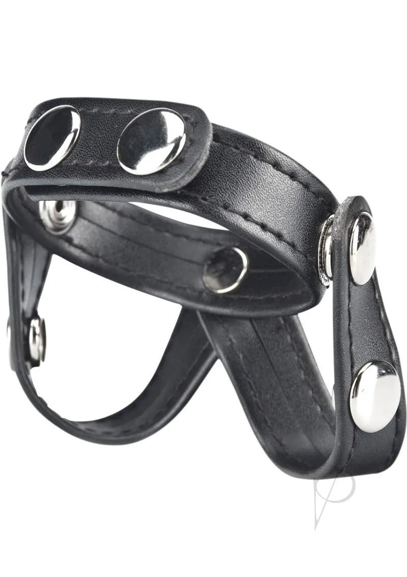 Cb Gear V-style Cockring W/ball Divider