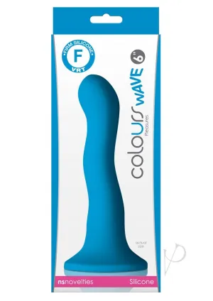 Colours Wave 6 Inch Dildo Blue