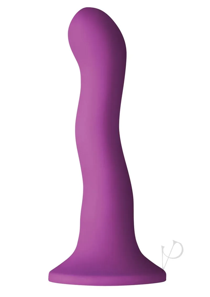 Colours Wave 6 Inch Dildo Purple