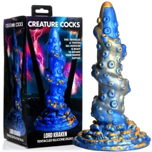 Creature Cock Lord Kraken Tentacled Silicone Dildo Alien Anal Plug