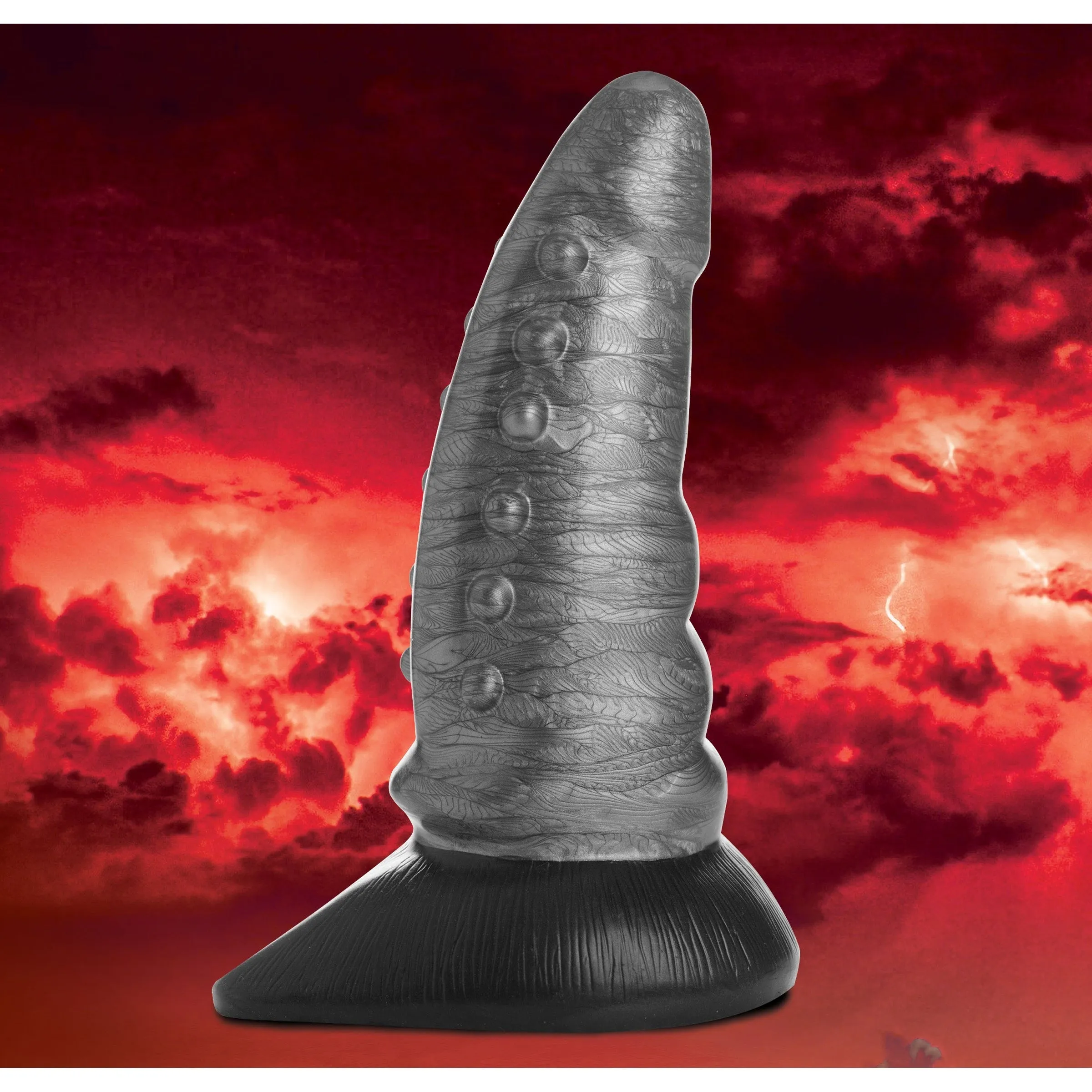 Creature Cocks Beastly Tapered Bumpy Silicone Dildo Anal Plug Sex Toy