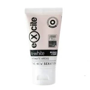 Cremă EXCITE O-White Bleach   Care. pentru albirea zonelor intime. cu efect hidratant. testat dermatologic. 50 ml