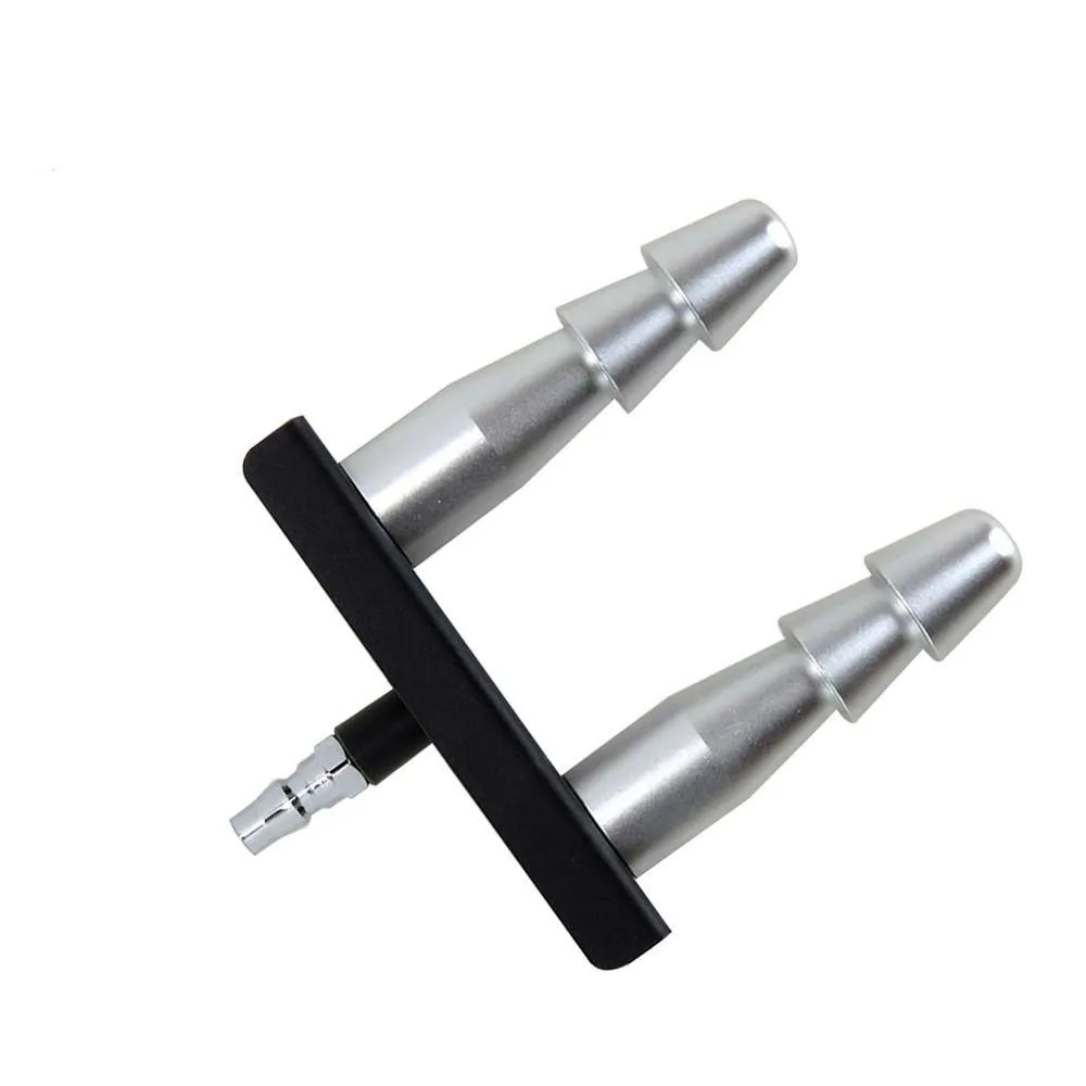 Double Vac-u-Lock Dildo Holder(Silver)