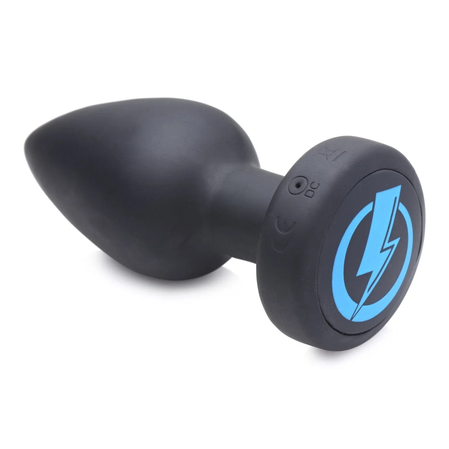 E-stim Pro Silicone Vibrating Anal Plug With Remote Control