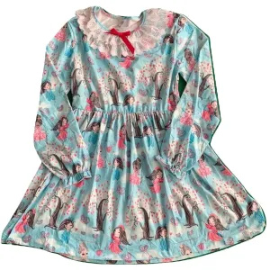 Enchanted Forest of Fairies Vintage Style Nightgown