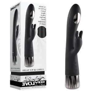 Evolved Heat Up & Chill Rabbit Vibrator Rechargeable Sex Toy