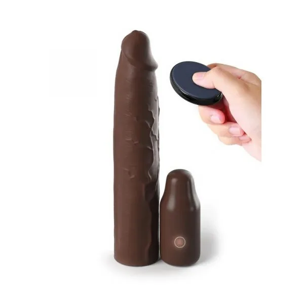 Fantasy X Tensions Penis Sleeve With Plug Vibrating 3 by Pipedream Products®