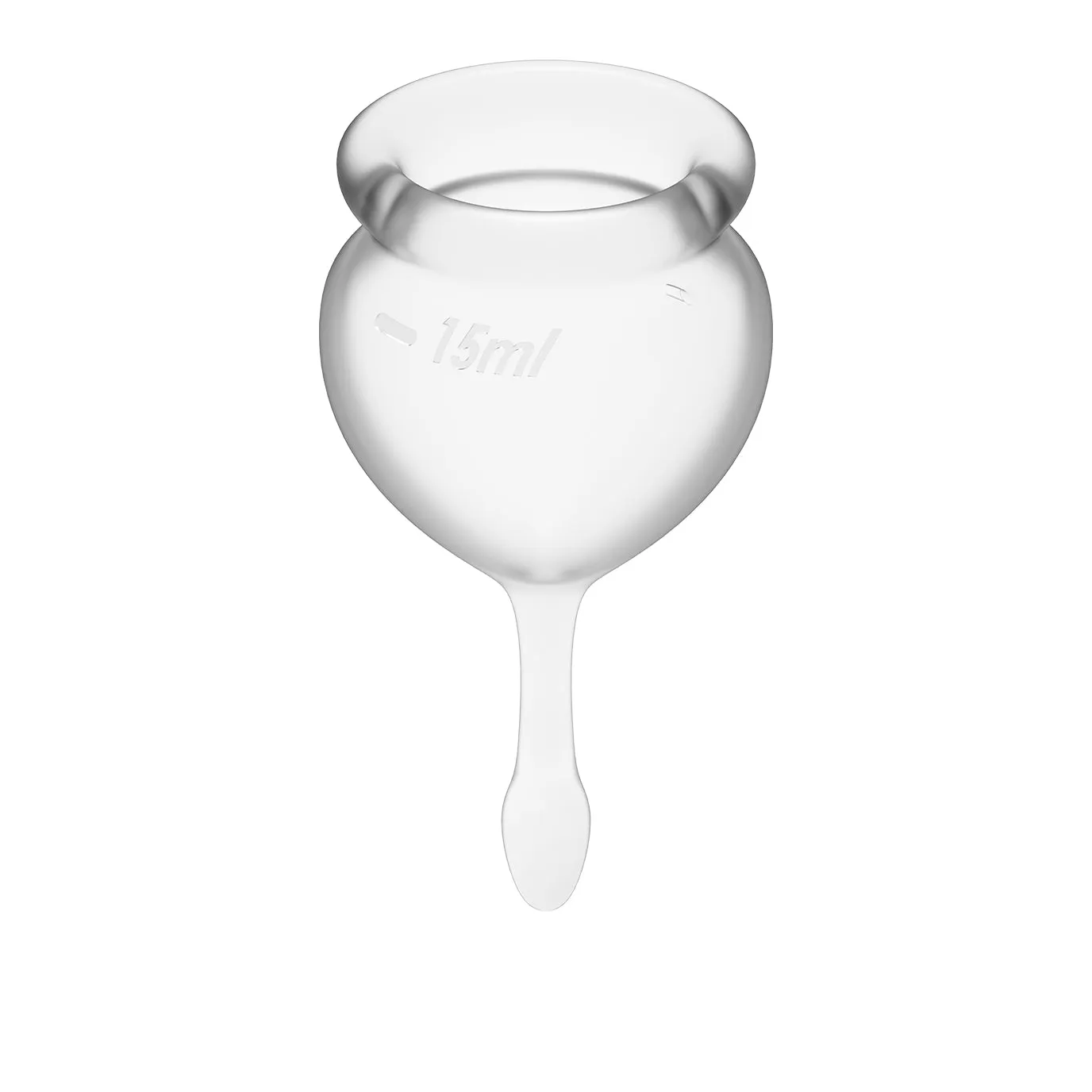 Feel Good Menstrual Cup Transparent 2pcs