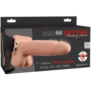 Fetish Fantasy Series Realistic Hollow Rechargeable Strap On 7 by Pipedream Products®