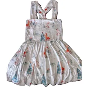 Fox & Rabbit Holiday Suspender Skirt Dress