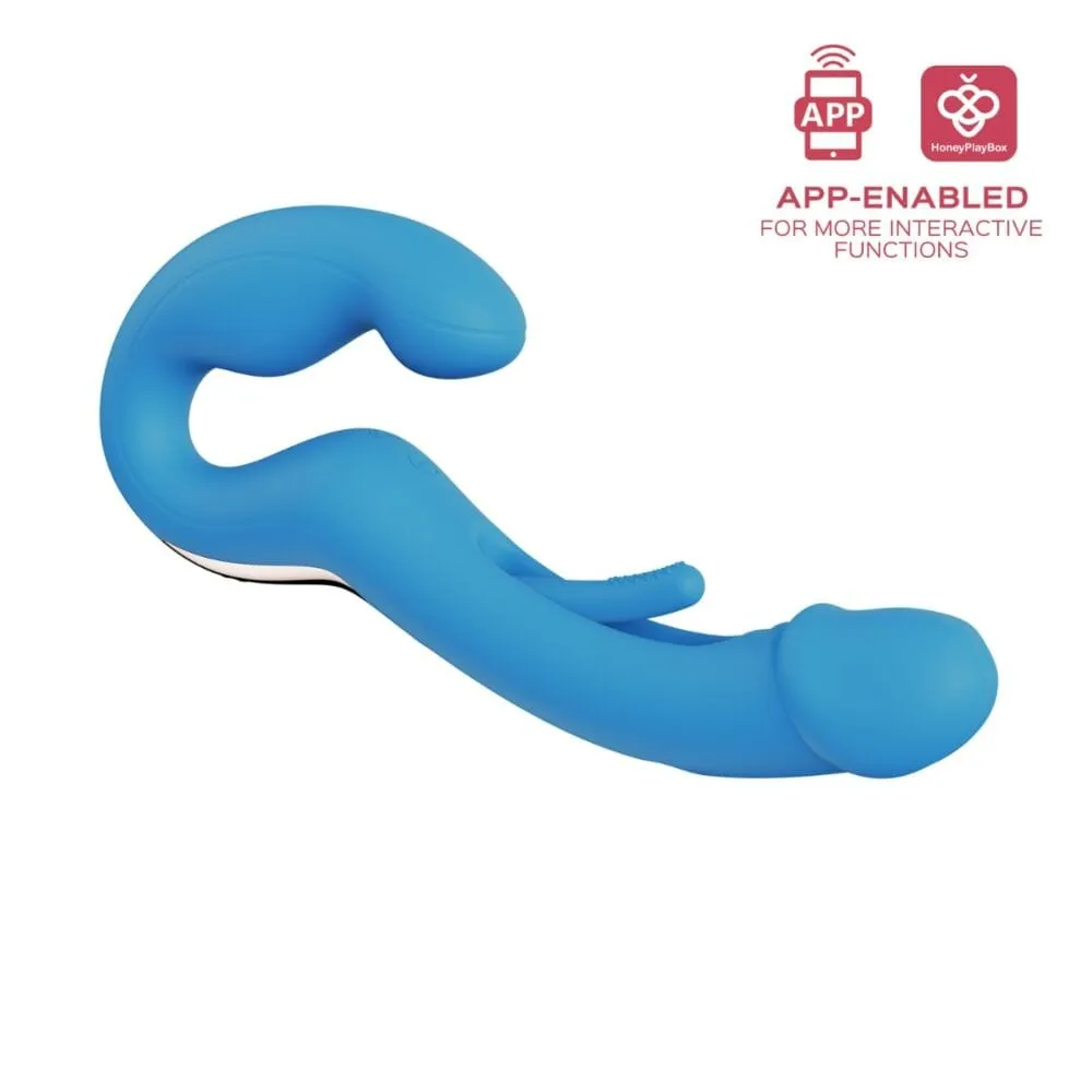 Honey Play Box Harmony Duo App-Controlled Strapless Strap On