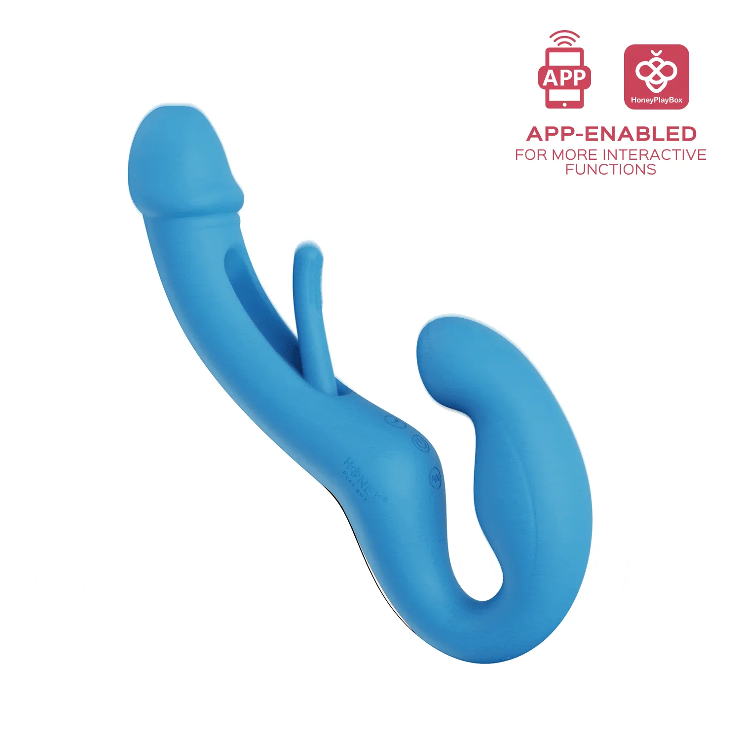 Honey Play Box Harmony Duo App-Controlled Strapless Strap On