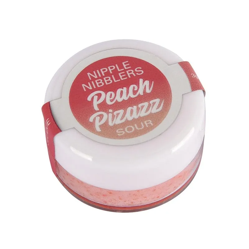 Jelique Nipple Nibblers Peach Pizazz Sour Tingle Balm