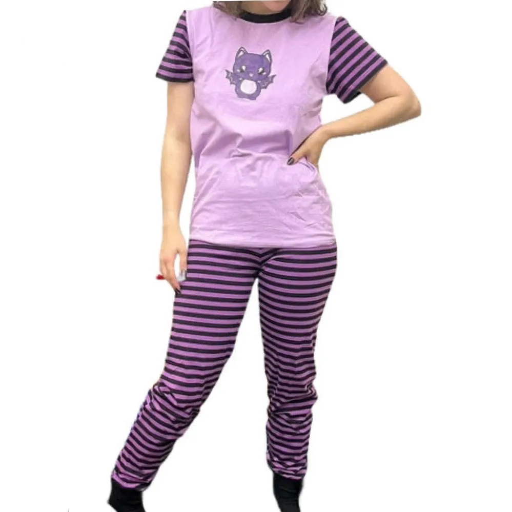 Kawaii Bats Pajamas Pants