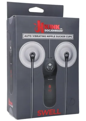 Kink Swell Auto Nipple Sucker Cups Black