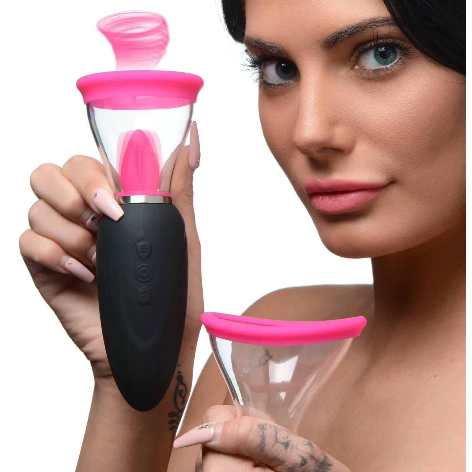 Lickgasm Mini 10x Silicone Licking And Sucking Stimulator