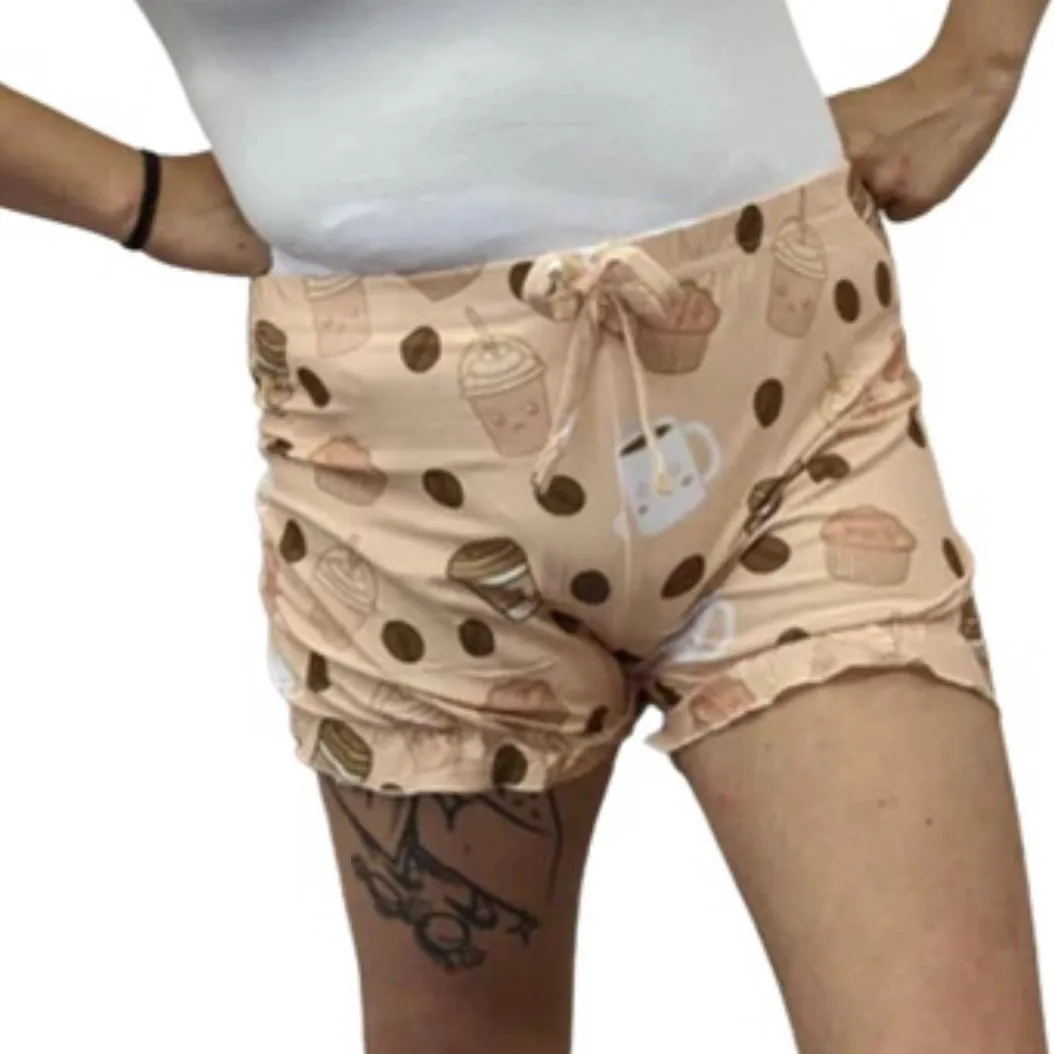 Lil Latte Coffee Bloomer Shorts