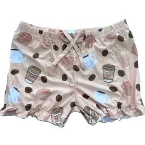 Lil Latte Coffee Bloomer Shorts