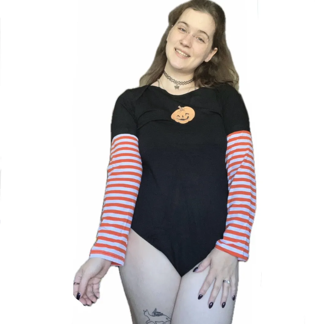 Lil Pumpkin Cotton Bodysuit