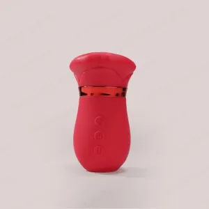 LIPS| Kiss App Control Tongue Licking Multi Stimulations Mouth Vibrator