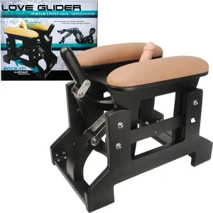 Love Glider Sex Machine Rocking Dildo Ridding Rock Seat 3-Piece Sex Toy