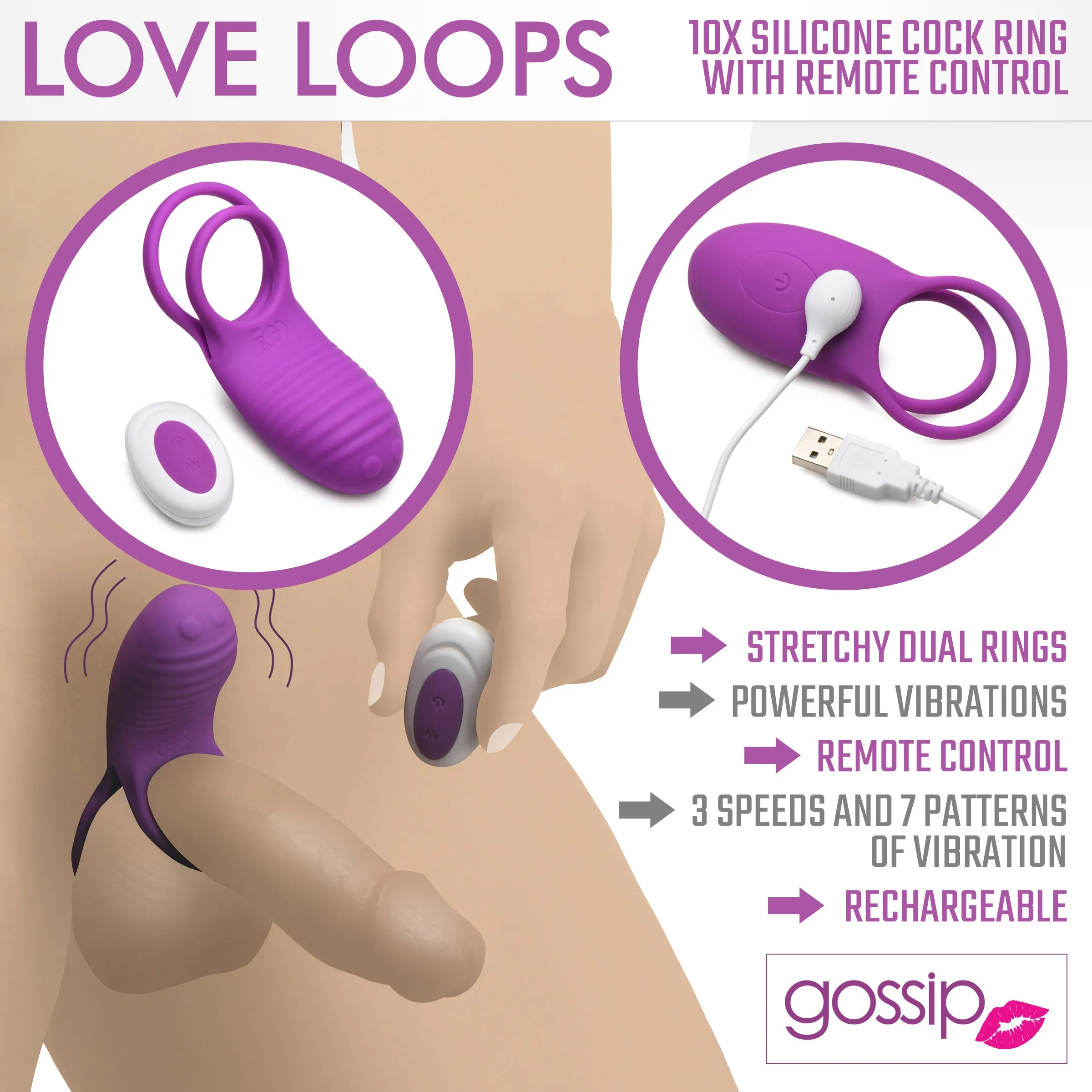 Love Loop Silicone Cock Ring