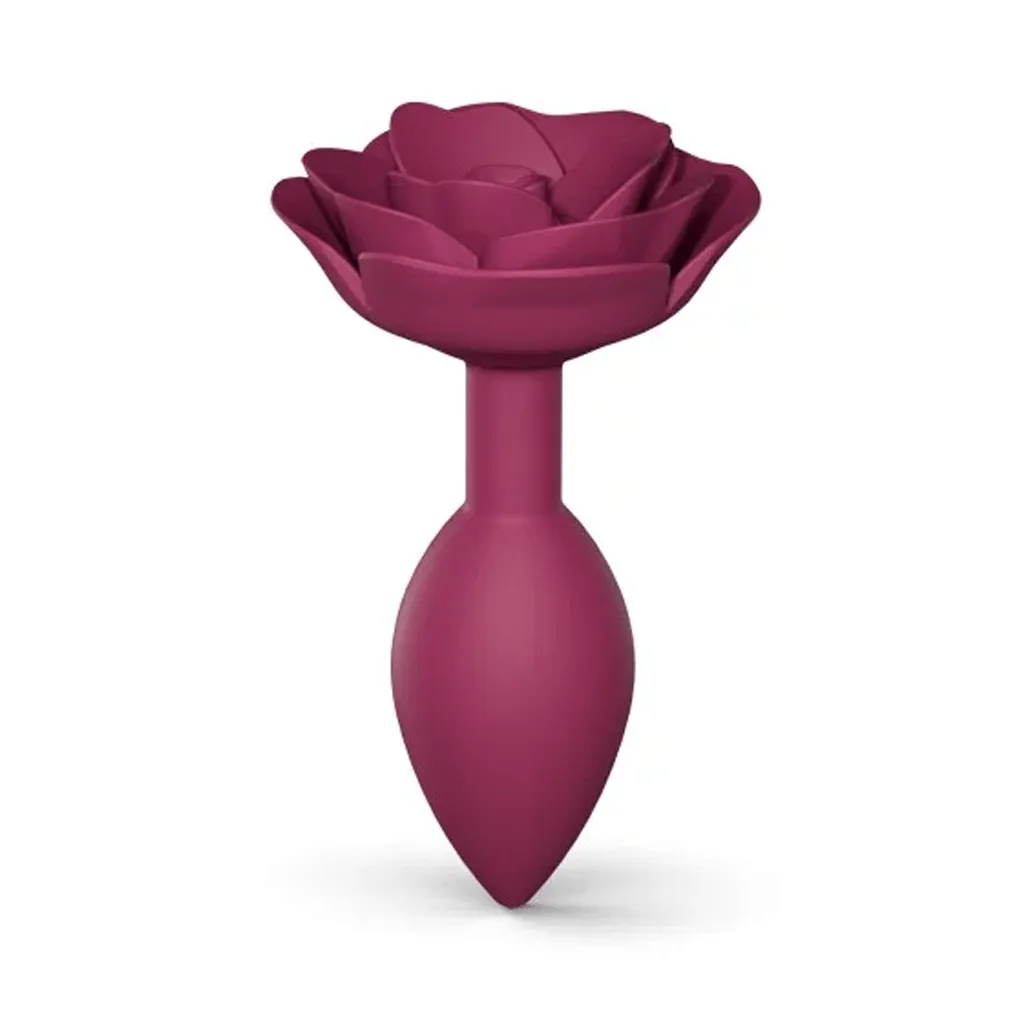 Love to Love Open Roses Medium Silicone Butt Plug
