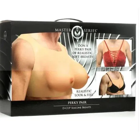 Master Series Perky Pair Silicone Breasts by XR