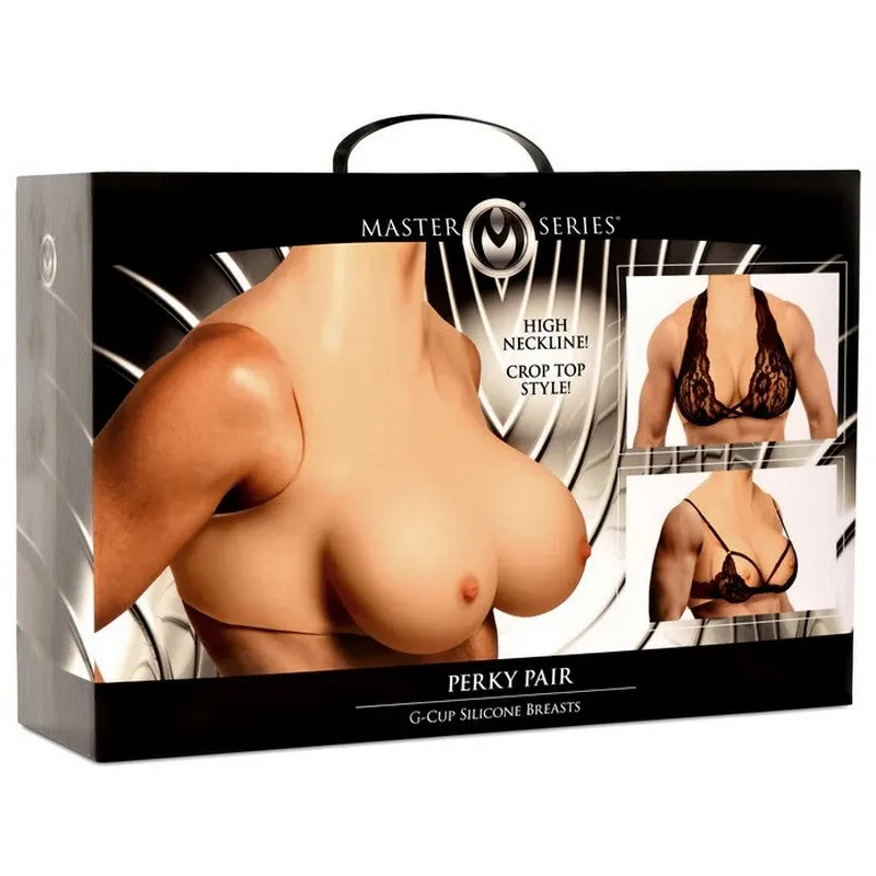 Master Series Perky Pair Silicone Breasts by XR