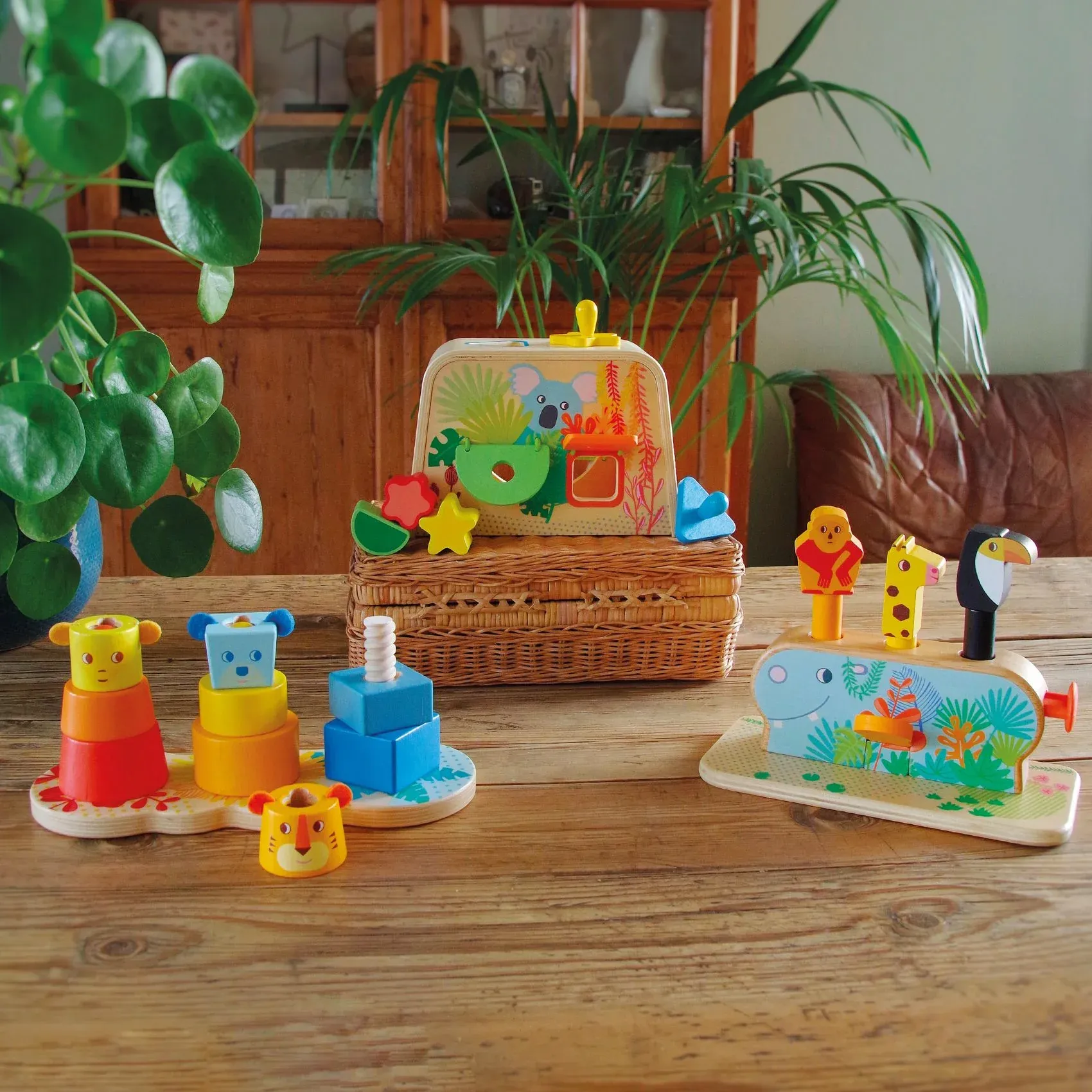 Multi Pop Wooden Toy
