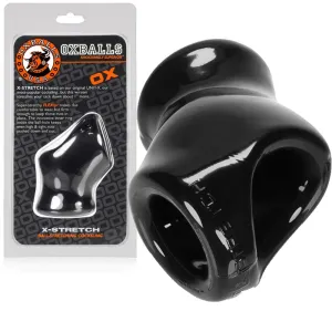 OxBalls Unit X Stretch Cocksling Cock & Ball Penis Ring Ballstretcher Black