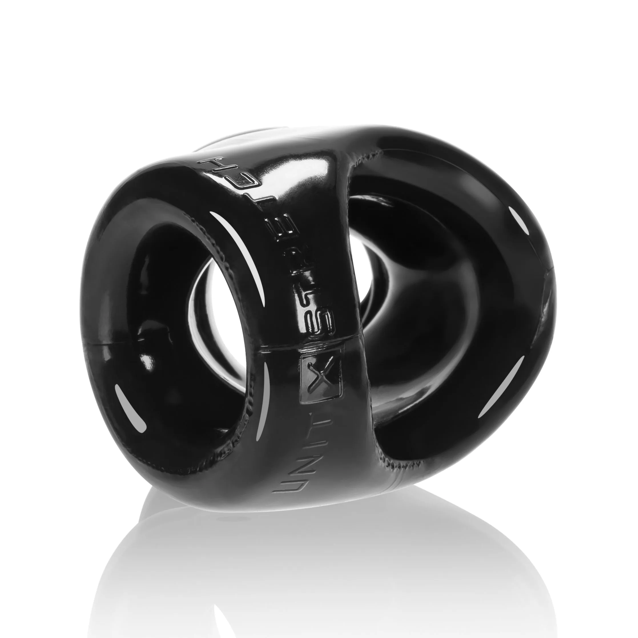 OxBalls Unit X Stretch Cocksling Cock & Ball Penis Ring Ballstretcher Black